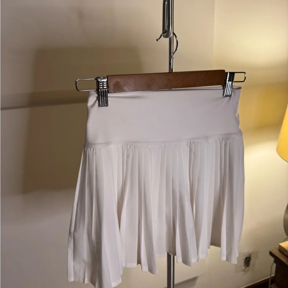 Alo Grand Slam Tennis Skirt-White